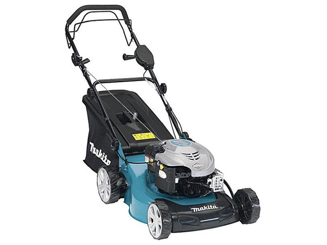 Газонокосилка бензиновая MAKITA PLM 4622 N самоходная (3.4 л.с., шир. 460 мм, выс. 20-70 мм, мульчир. стальн. корпус, травосборник 60 л) Газонокосилка бензиновая MAKITA PLM 4622 N самоходная (3.4 л.с., шир. 460 мм, выс. 20-70 мм, мульчир. стальн. корпус, травосборник 60 л)