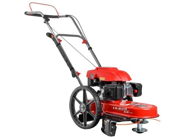 Газонокосилка бензиновая ECO LG-820 (травокосилка) (5.0 л.с., шир. 56 см,, ручной привод, колеса 14", без травосборника)