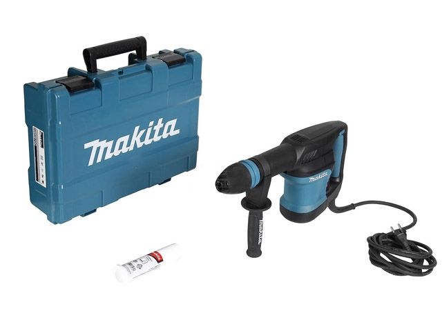 Отбойный молоток MAKITA HM 0870 C (1100 Вт, 7.6 Дж, 2650 уд/мин, патрон SDS-MAX, вес 5.3 кг) Отбойный молоток MAKITA HM 0870 C (1100 Вт, 7.6 Дж, 2650 уд/мин, патрон SDS-MAX, вес 5.3 кг)