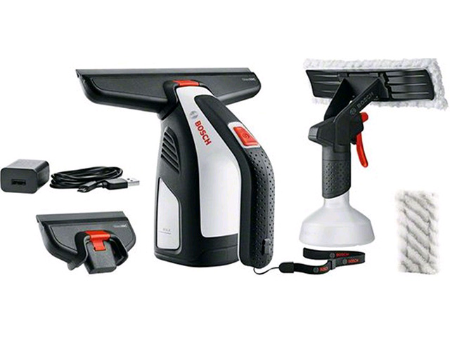 Аккум. стеклоочиститель BOSCH GlassVAC в кор. + аксессуары (3.6 В, 1 акк., 2.0 А/ч, Li-Ion, 0.10 л, самоочистка: нет) Аккум. стеклоочиститель BOSCH GlassVAC в кор. + аксессуары (3.6 В, 1 акк., 2.0 А/ч, Li-Ion, 0.10 л, самоочистка: нет)