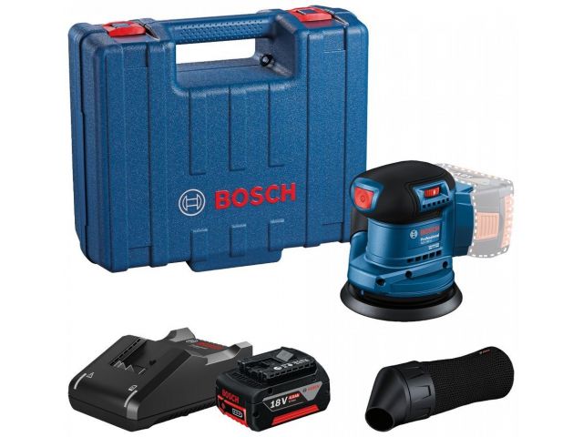 Эксцентриковая шлифмашина BOSCH GEX 185-LI PROFESSIONAL в чем. (,125 мм, 6000 - 10000 кол/мин, регул. об.) Эксцентриковая шлифмашина BOSCH GEX 185-LI PROFESSIONAL в чем. (,125 мм, 6000 - 10000 кол/мин, регул. об.)