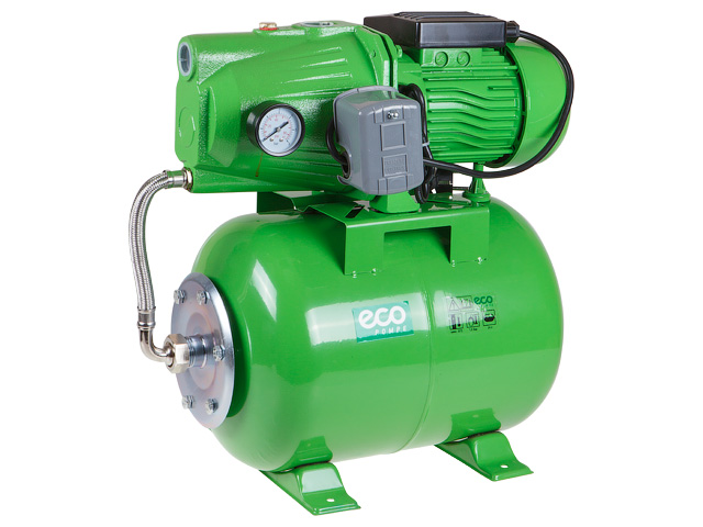 Станция водоснабжения автоматическая ECO GFI-904 (900 Вт, 3100 л/ч, 42 м, 4.8 атм макс, корпус насоса чугун, бак 24 л) Станция водоснабжения автоматическая ECO GFI-904 (900 Вт, 3100 л/ч, 42 м, 4.8 атм макс, корпус насоса чугун, бак 24 л)
