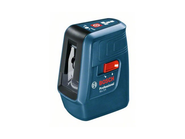 Нивелир лазерный BOSCH GLL 3 X в кор. (проекция: крест, до 15 м, +/- 0.50 мм, резьба 1/4, 5/8") Нивелир лазерный BOSCH GLL 3 X в кор. (проекция: крест, до 15 м, +/- 0.50 мм, резьба 1/4, 5/8")