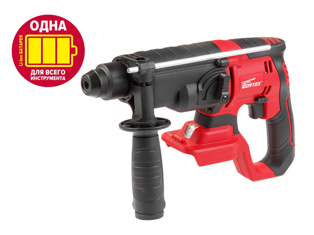 Аккум. перфоратор WORTEX CRH 1820 в кор. ALL1 (18.0 В, 2 РЕЖИМА, БЕЗ АККУМУЛЯТОРА И ЗУ, 2.2 Дж, вес 2.1 кг,) Аккум. перфоратор WORTEX CRH 1820 в кор. ALL1 (18.0 В, 2 РЕЖИМА, БЕЗ АККУМУЛЯТОРА И ЗУ, 2.2 Дж, вес 2.1 кг,)