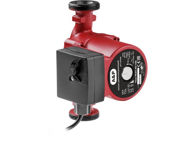 Насос циркуляционный Titan-RS25-60-180, A&P (55-100 Вт, 3300 л/ч, 6 м)
