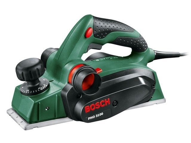 Рубанок электрический BOSCH PHO 3100 в чем. (750 Вт, шир. до 82 мм, глуб. до 3.1 мм) Рубанок электрический BOSCH PHO 3100 в чем. (750 Вт, шир. до 82 мм, глуб. до 3.1 мм)