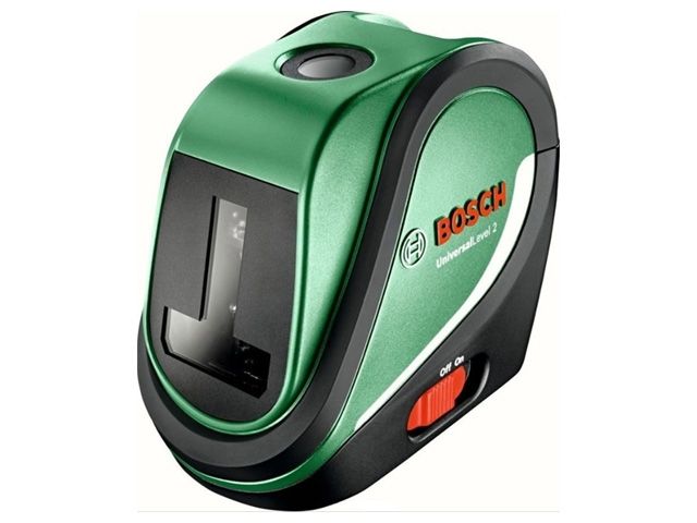 Нивелир лазерный BOSCH UniversalLevel 2 в кор. (проекция: крест, до 10 м, +/- 0.50 мм/м, резьба 1/4") Нивелир лазерный BOSCH UniversalLevel 2 в кор. (проекция: крест, до 10 м, +/- 0.50 мм/м, резьба 1/4")