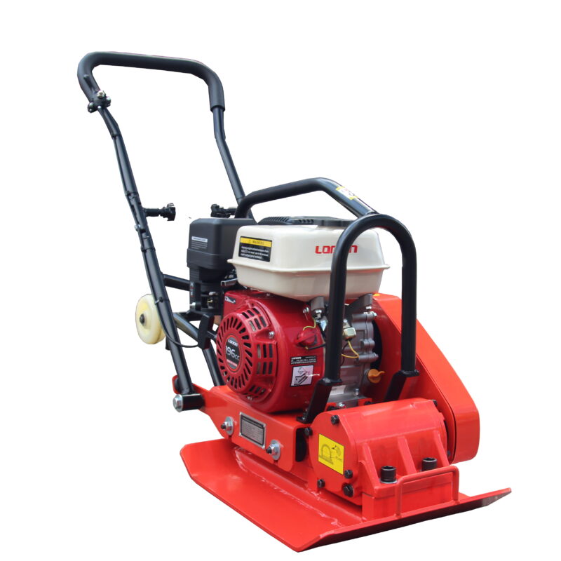 Виброплита Impulse VP60L Loncin G200F (колеса)