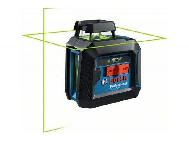 Нивелир лазерный BOSCH GLL 2-20 G + LB 10 с держателем в кор. (проекция: крест, до 10 м, +/- 0.40 мм/м, резьба 1/4") Нивелир лазерный BOSCH GLL 2-20 G + LB 10 с держателем в кор. (проекция: крест, до 10 м, +/- 0.40 мм/м, резьба 1/4")