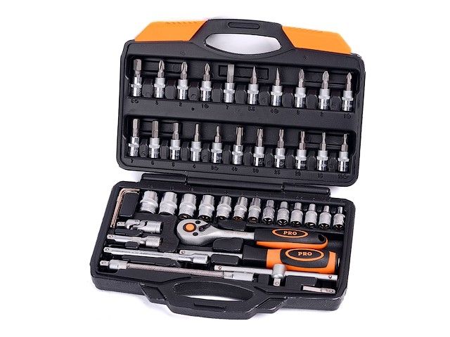 Набор головок и бит 46пр. 1/4" PRO STARTUL (PRO-046) Набор головок и бит 46пр. 1/4" PRO STARTUL (PRO-046)